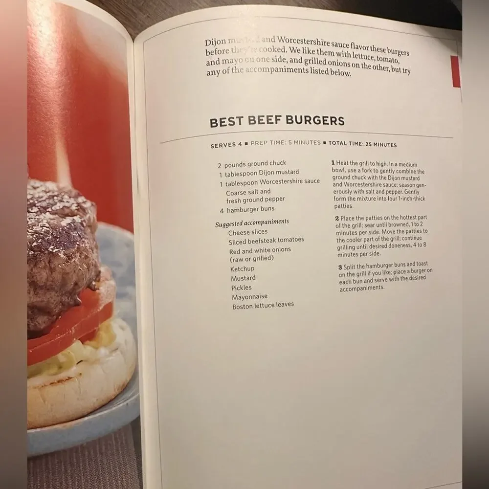 Martha Stewart Great Food Fast Cookbook - Teal and Red Cover